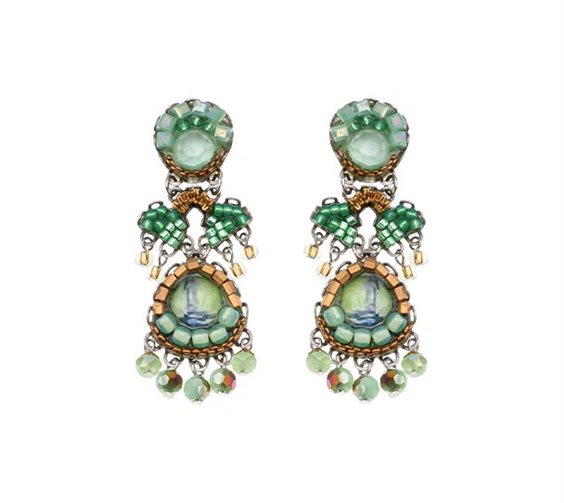 Orecchini Ayala Bar Donna Seagrass in Lega metallica Cristallo C2352 - C2352